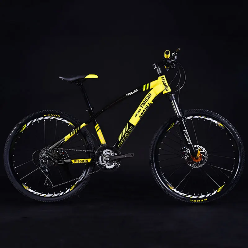 Cheap Mountain Bike 24/26 Inch Speed Double Disc Brakes Shock Absorber Student Adult Off-road Bicycle Men And Women 1