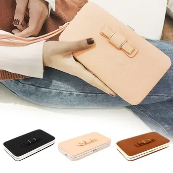 

Bowknot Design Fashion Purse Handbag Girl Lady Purse Lady Wallet PU Money Women Pocket