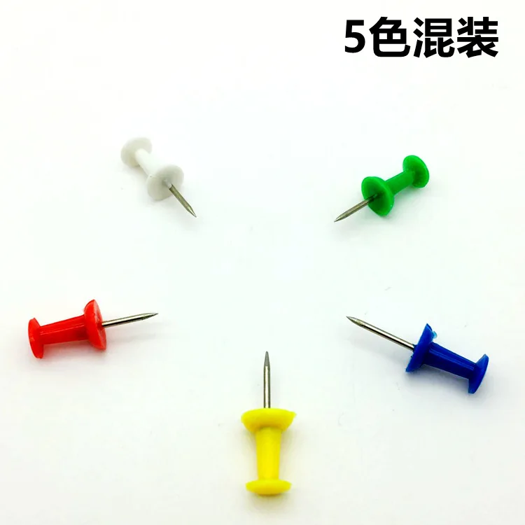 Производители оптом детский сад толкатель/Пресс Стад jiao shui jiao коркборд ногтей цвет Толкатель окрашенный толкатель