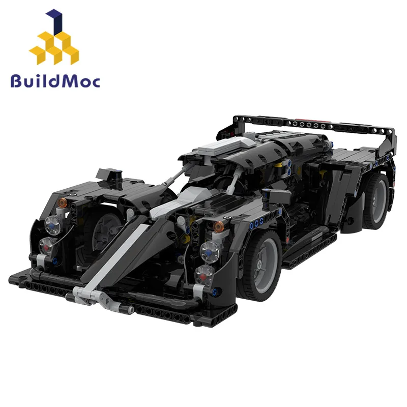 

BuildMoc Super Cars 42111 C Model Racer Blocks City Model Buliding Kits Speed Creator Sets Classic Vehicle Supercar Technic Car