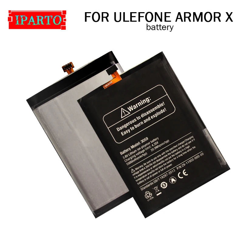ULEFONE ARMOR X Battery Replacement 100 Original New High Quality High