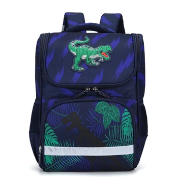 

Dinosaur School Bags for boys Reflective Stripe Schoolbags Kids Backpack Mochilas Escola 2020 Grade 2-6 Children School Bags