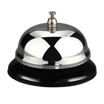 

1Pcs New Desk Kitchen Hotel Counter Reception Restaurant Bar Ringer Call Bell Service Ring 8.5cm
