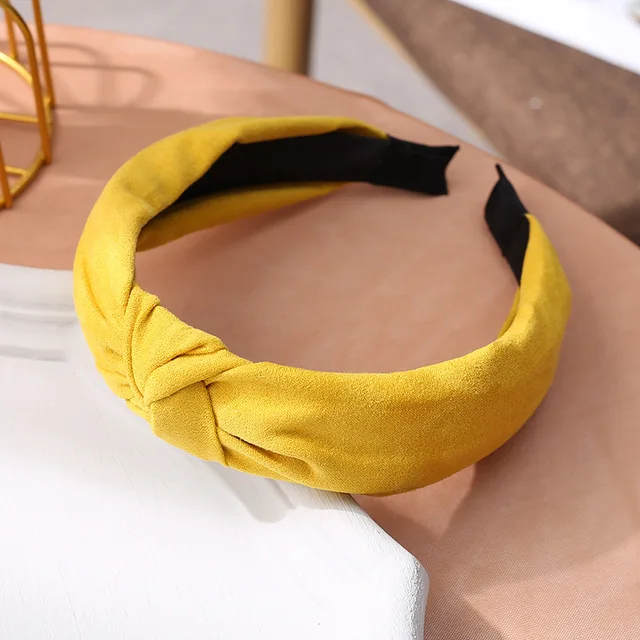 Suede yellow