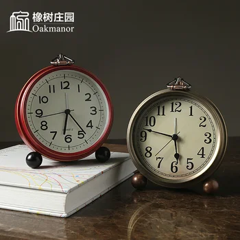 

Smart Alarm Clock Bell Sleep Machine Wake Up Light Loud Watch Table Alarm Clock Analog Sonic Round Budzik Gadgets Cool XX60AC
