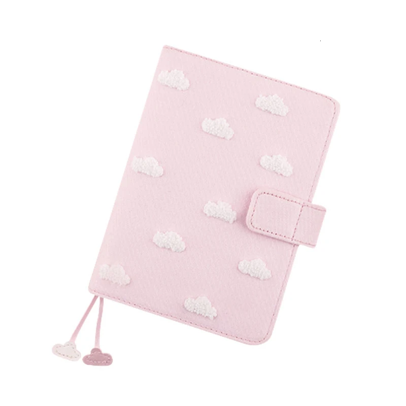 

Pocket book new dream notebook pink plush schedule notebook