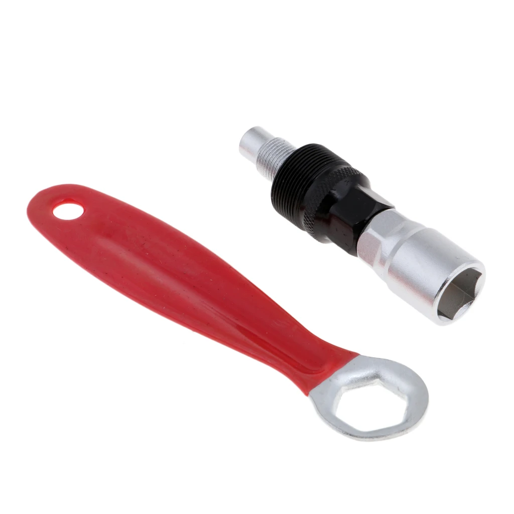 Bicycle Repair Wrench Tools Crank Remove Disassembling Bottom Bracket Spanner Set Kit