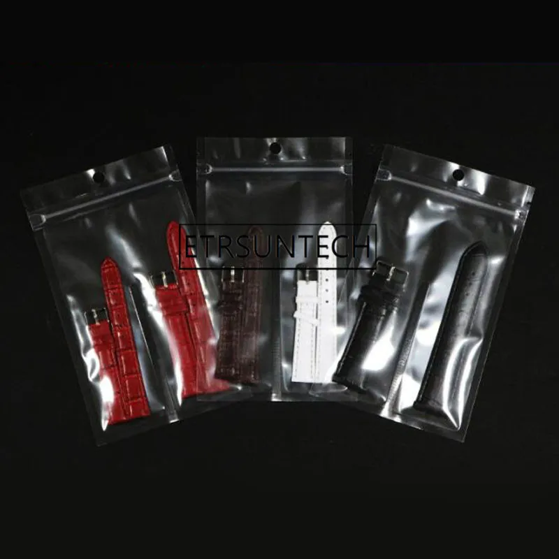 

1000pcs Watch Band Plastic Packaging Bag Protable Watchband Storage Bag Holder Pouch Watch Strap Bag