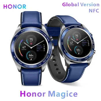 

Global Version Honor Magic Smart Watch Man Watch Heart Rate Sleep Pressure Monitoring Waterproof NFC Wearable Devices
