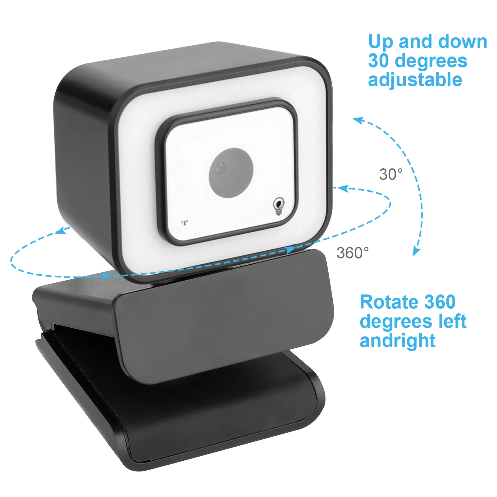 

HD PC Web Camera USB Webcam Driver-free Microphone Live Broadcast Camera For Video Conference Work Meeting Online Teaching
