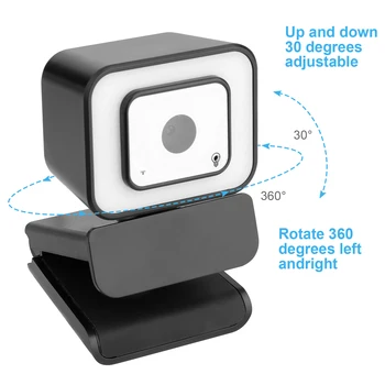 

HD PC Web Camera USB Webcam Driver-free Microphone Live Broadcast Camera For Video Conference Work Meeting Online Teaching