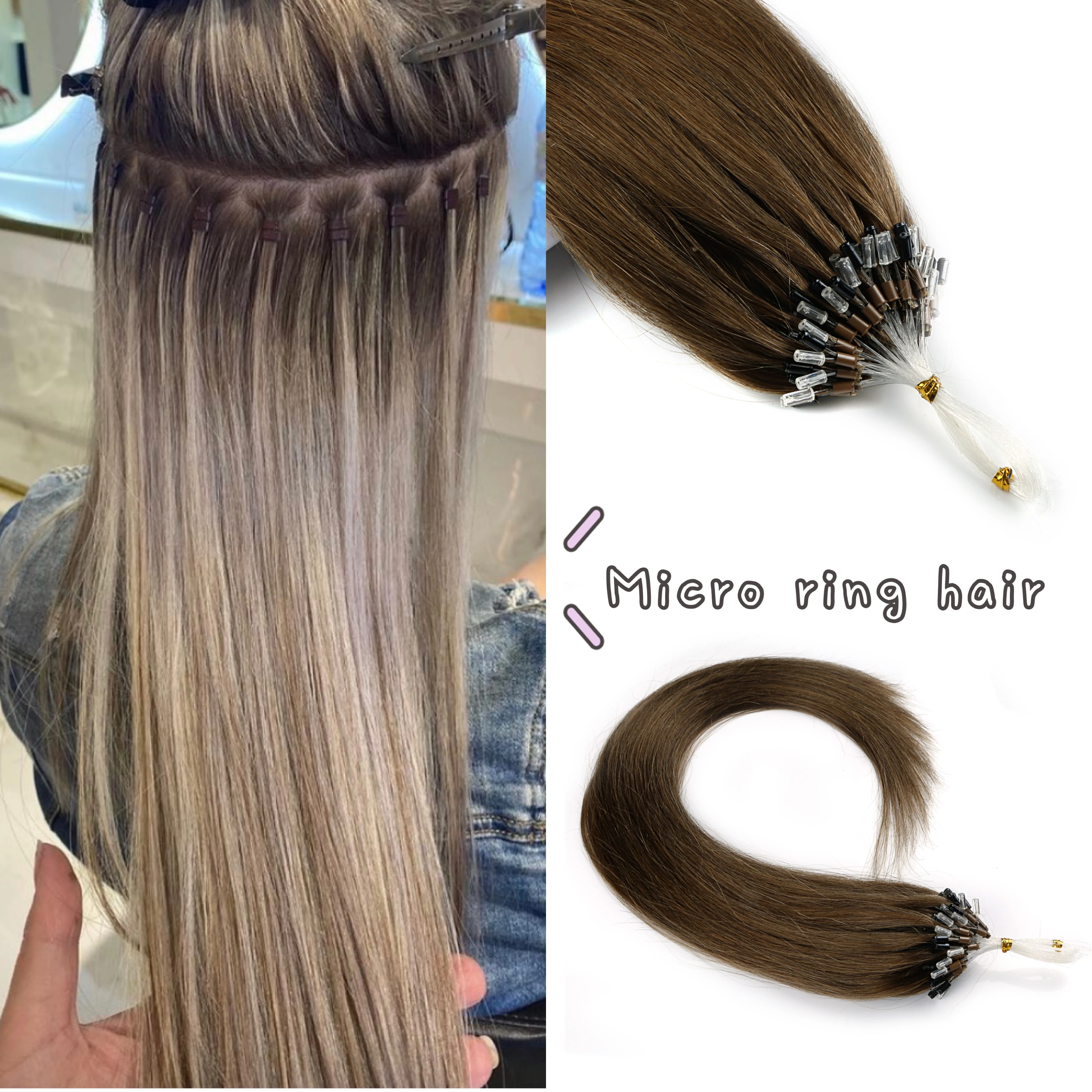 hair extensions loop micro ring