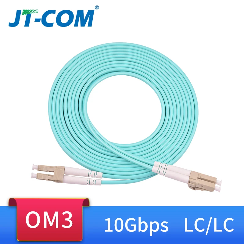 10g Om3 Lc Upc-lc Upc Multimode Duplex 2.0mm Fiber Patch Cable Lc Fiber ...
