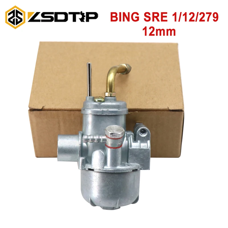 ZSDTRP 12 мм мотоциклетный карбюратор Bing SRE Реплика карбюратора для Puch Maxi Puchs X30 Sport Sachs