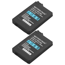 2 шт. Аккумулятор для sony psp 2000 psp 3000 psp 2000 psp 3000 геймпад playstation Портативный Контроллер 2400 мАч новые сменные батареи
