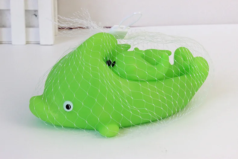 Стиль Junior Dolphins семейная детская игрушка для купания сдавливаемое кольцо детские игрушки 3189