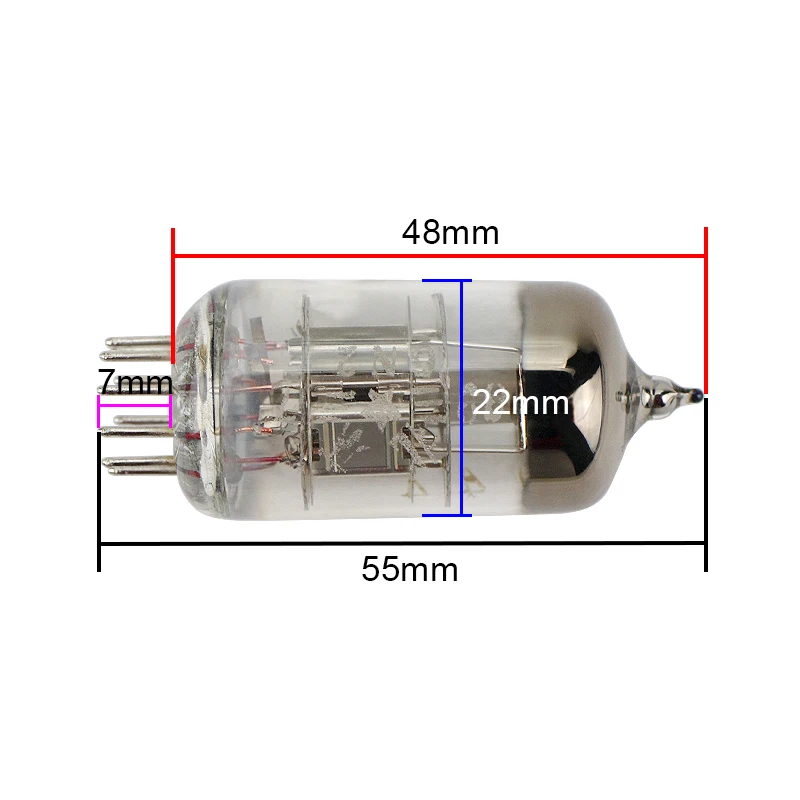 GHXAMP 6N2 J Valve Vacuum Tube Replace 6H2 Pairing Upgrade Sound Quality Electron Tube For Audio Amplifier Accessories 2pcs 2