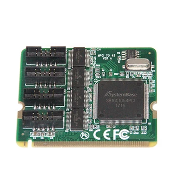 

Mini PCI to four string mpci to 4s industrial serial card
