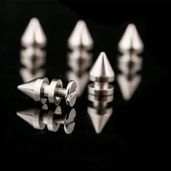 

Solid Metal Screw Fix Spike Studs Cone Bullet Punk Rivet Leather Accessories Set
