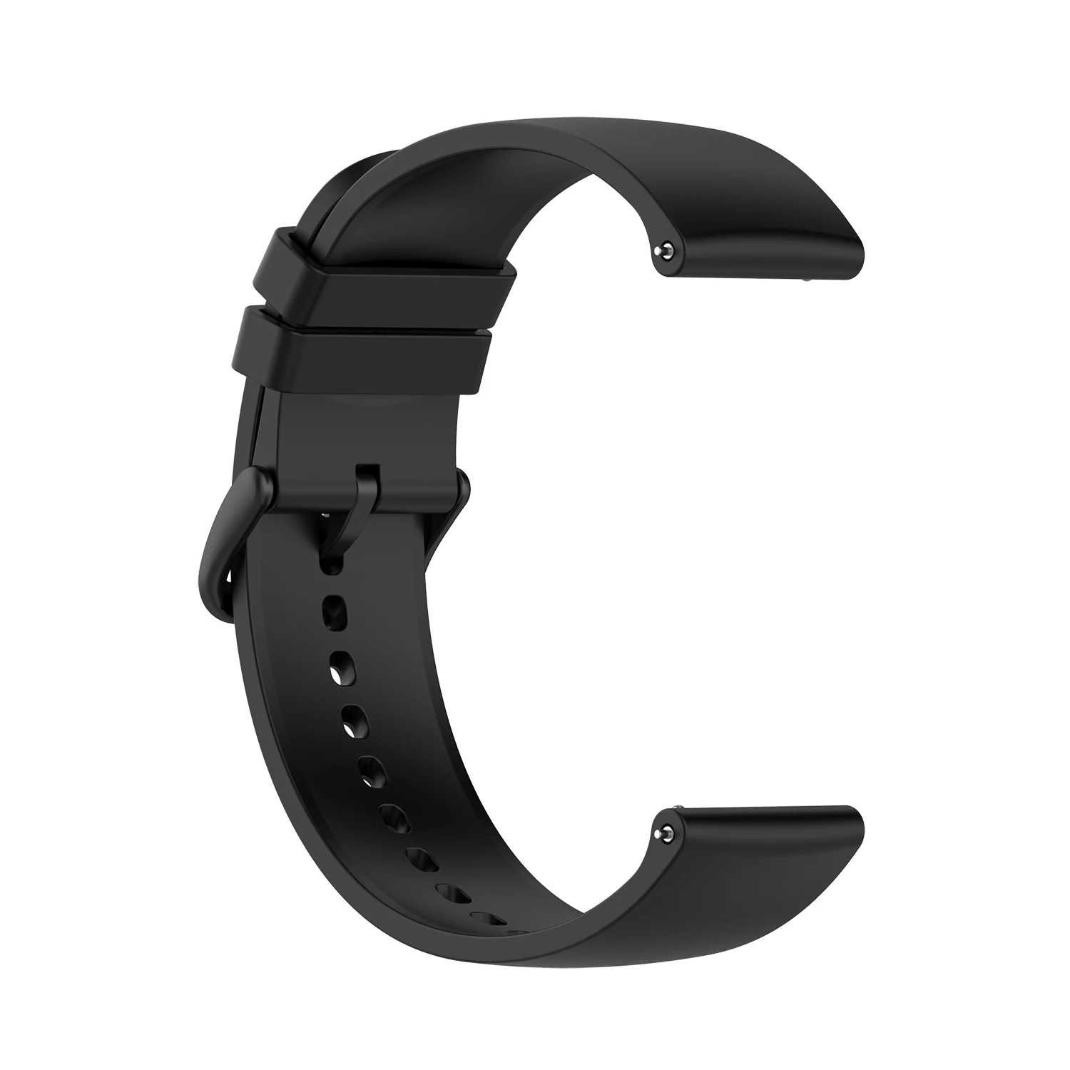 Versatile 22mm Silicone Sport Watch Band Bracelet for Enhanced Comfort and Style