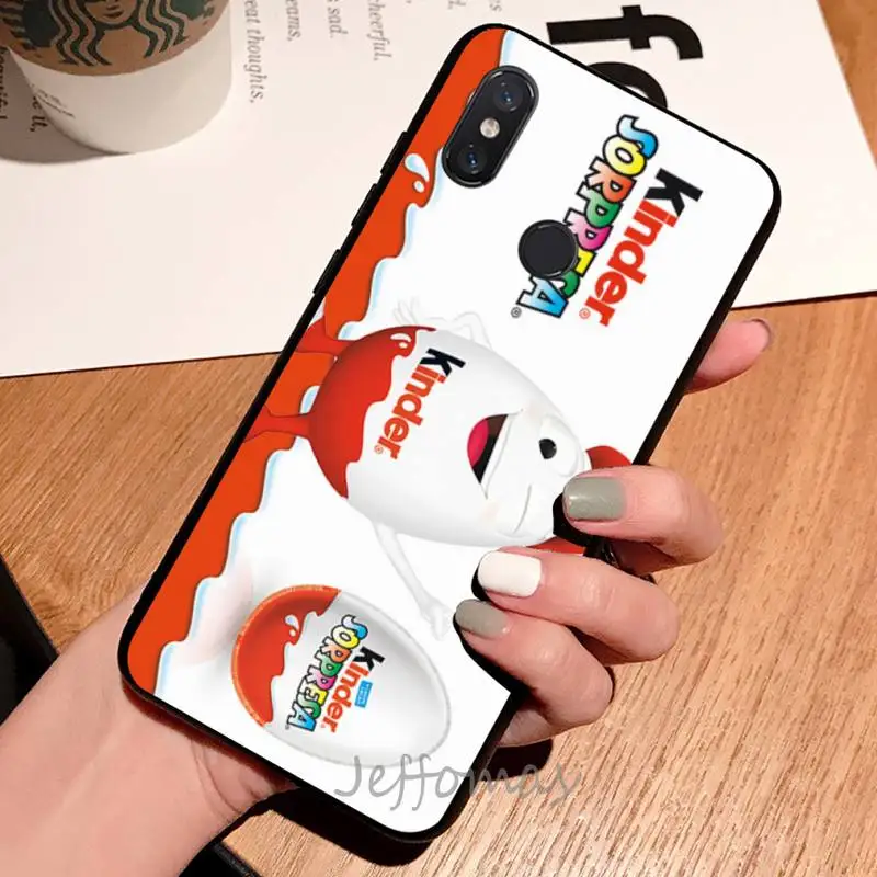 New Trolly egg KINDER JOY Surprise Phone Case For Xiaomi Redmi 4x 5 plus 6A 7 7A 8 mi8 8lite 9 note 4 5 7 8 pro 