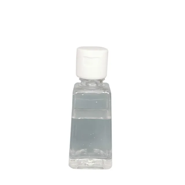 10pcs 30ml Trapezoidal Empty Hand Sanitizer Bottles Refillable Plastic Container Transparent Gel Bottle 5