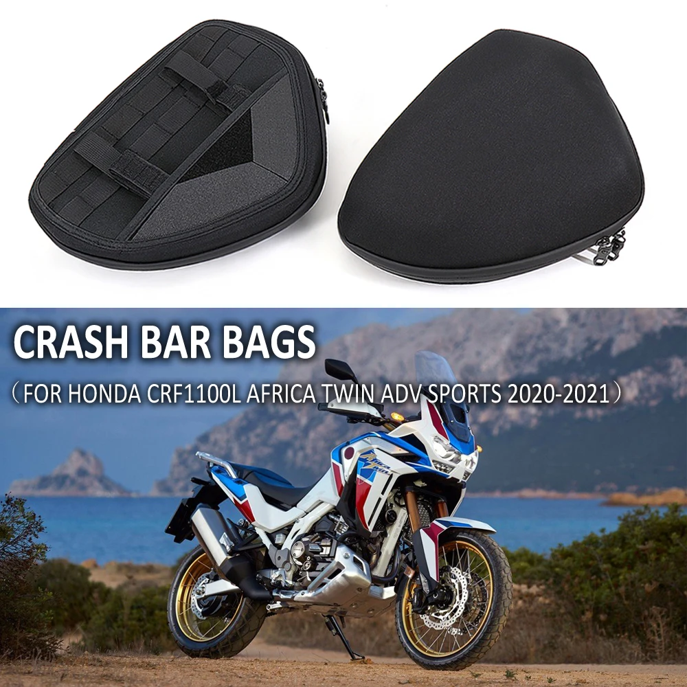 

FOR HONDA CRF1100L CRF 1100 L AFRICA TWIN ADV ADVENTURE SPORTS Motorcycle Frame Crash Bar Bags Tool Placement Travel Bag Toolkit
