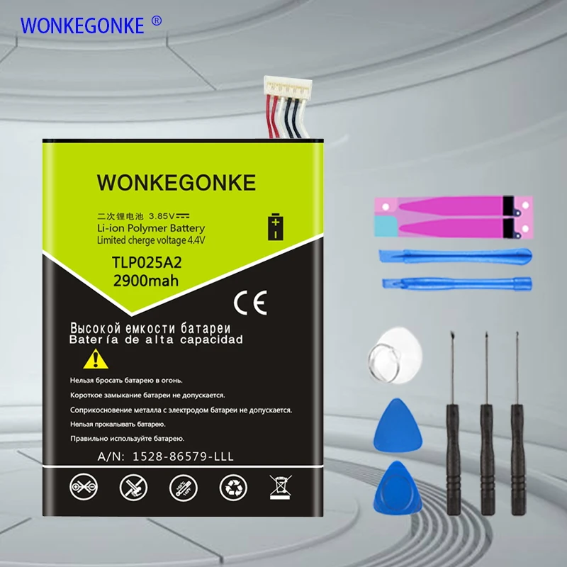 WONKEGONKE TLp025A2 для ALCATEL one touch OT-8008D scribe HD OT8000 8000D 6043D батареи TCL Y710 Y900 | Мобильные телефоны