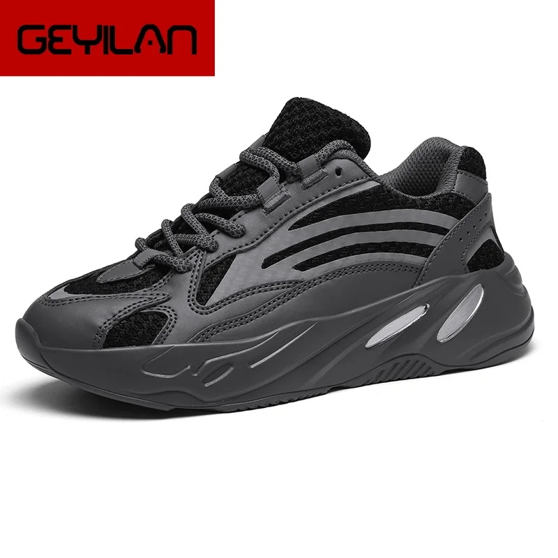 

ARUONET Brand Breathable Sneakers Summer Man Casual Shoes Lace-Up Air Men Shoes Flats Street Style Dad Shoes Men's Krasovki