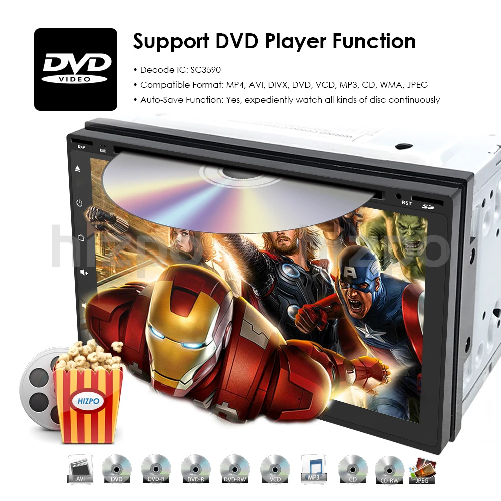 Clearance 2GB+16GB Android 9.0 Auto Radio 4/QuadCore 7Inch 2DIN Universal Car DVD player GPS Stereo Audio Head unit Support DAB DVR OBD BT 17 Clearance 2GB+16GB Android 9.0 Auto Radio 4/QuadCore 7Inch 2DIN Universal Car DVD player GPS Stereo Audio Head unit Support DAB DVR OBD BT 17