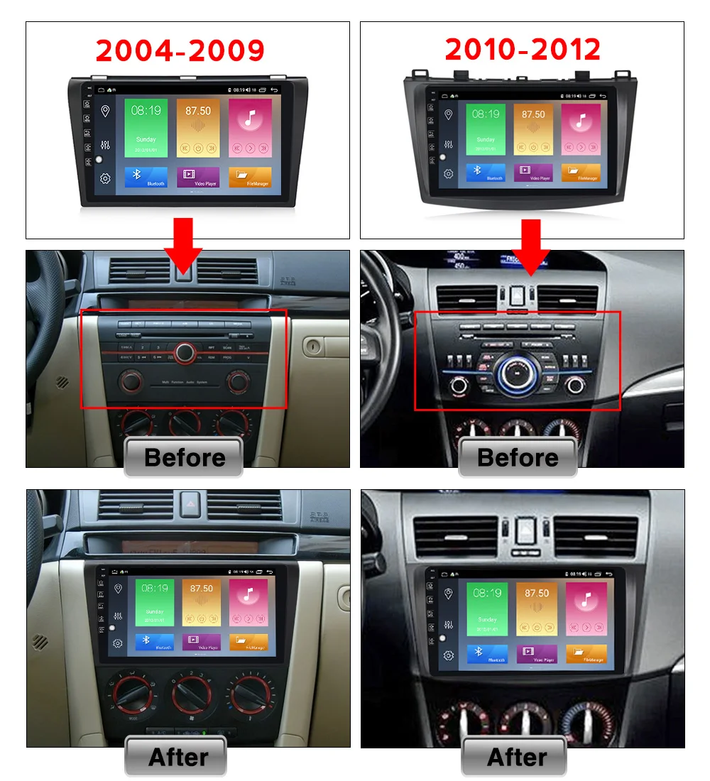 老马自达安装-对比图