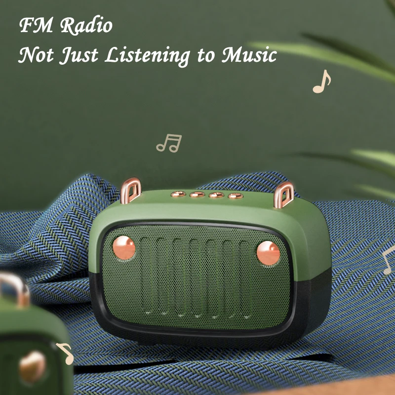 Мощный Bluetooth-динамик с басами беспроводной портативный сабвуфер