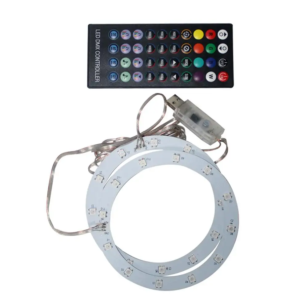 Striscia Luminosa Adesivo A Led Rgb Cinturino Luminoso Per Console Ps5 Striscia Luminosa A Led Rgb Con Accessori Remoti