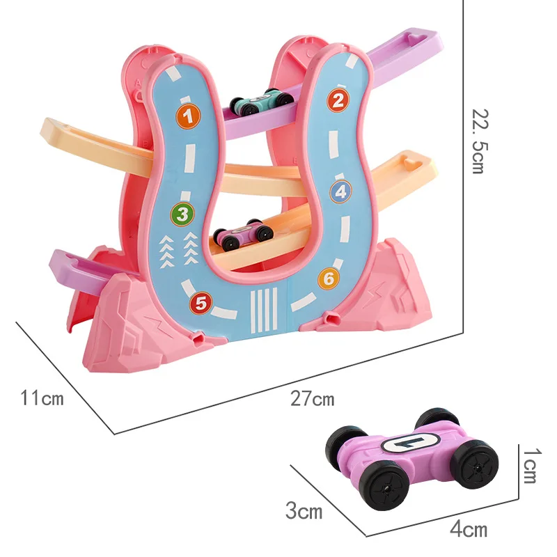 Волшебные гоночные автомобили рампа гонщик железная дорога планеры маленький автомобиль литая игрушка для маленьких мальчиков подарки на день рождения для детей