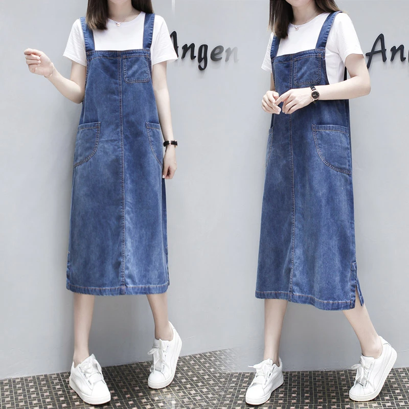 overall dress korean