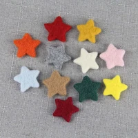 5Pcs Newborn Photography Props Baby Wool Felt Stars Decorations Infant Photo Shooting Accessories 1