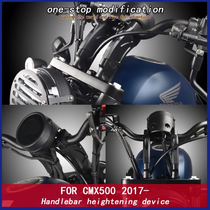 

Зажим для крепления на руль для HONDA REBEL CMX500 CMX300 CMX 300500 2017 2018 2019 2020