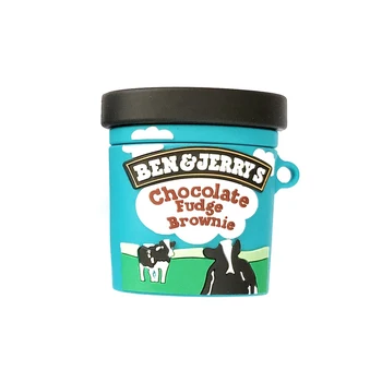 

for AirPods Pro 3D bucket Chocolates Ice cream Earphone Case for AirPods 1 2 3 Soft Silicone Cover headset cases