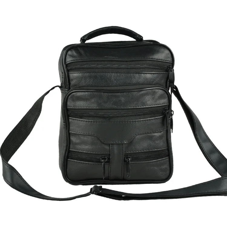 

[Factory Price] Men's Bag Shoulder Bag Leather Messenger Bag Business Briefcase Casual Handbag S5511