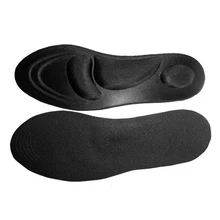 Стельки из пены с эффектом памяти; 4D; спортивная губка; мягкая стелька; Ортопедическая поддержка свода стопы; уход за плоской стопой; удобные спортивные стельки для облегчения боли; ортопедические стельки