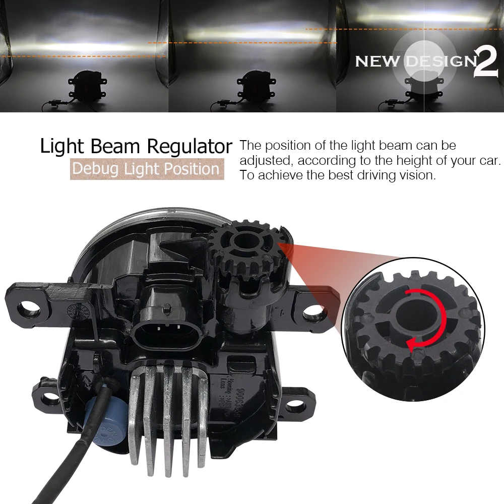 Buildreamen2 для Nissan Xterra N50 2005 2015 Автомобильная передняя противотуманная фара LED
