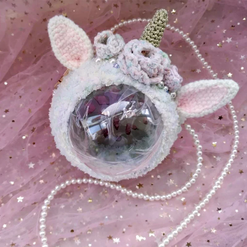 

Luxury Small Animals Carriers Outdoor Bag Space Capsule Transparent Hamster Out Bag Handbag Hamsters Cage Portable Sugar Gliders