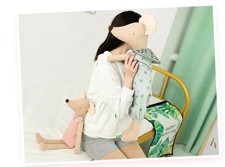 Yeawnow мышь мягкие игрушки для девочек мальчиков мягкие плюшевые куклы дети подарок на день рождения девочки Lvoely животных кукла игрушка