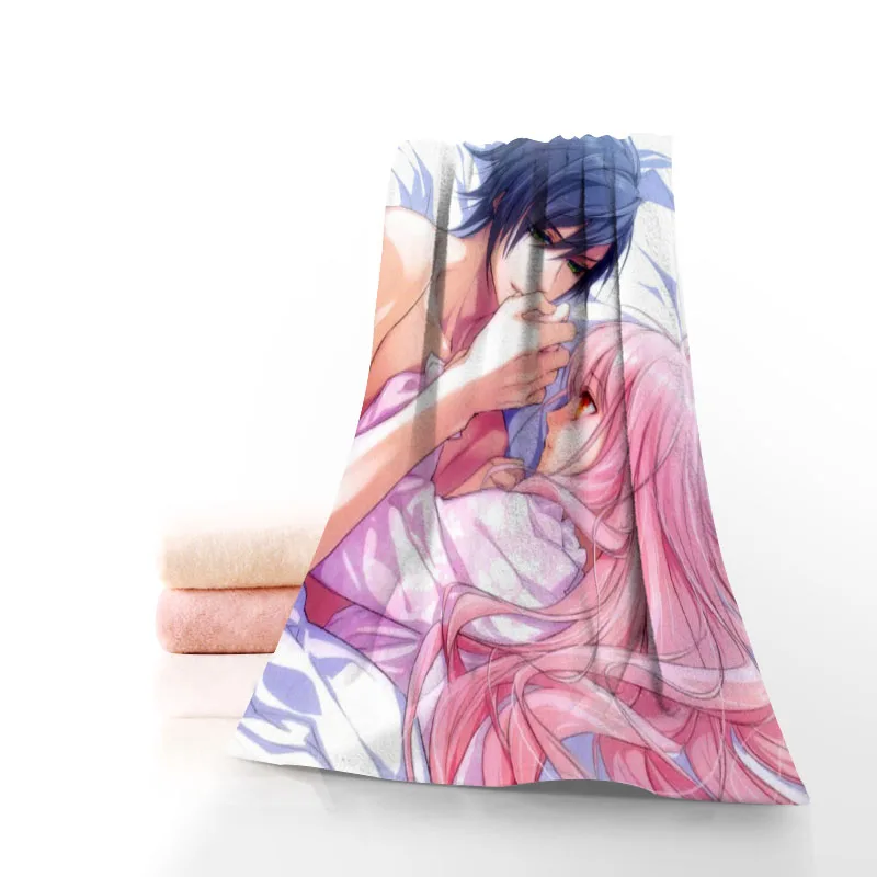 

Hot Custom Anime Lucky Stick Towel Printed Cotton Face/Bath Towels Microfiber Fabric For Kids Men Women Shower Towels