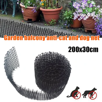 

Newest Garden Balcony Anti-cat Anti-dog Mat Cat Scat Mat Plastic Prickle Net Digging Stopper Keep Cat Dog Away