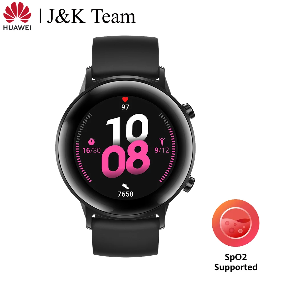 Смарт-часы Huawei Watch GT 2 42 мм Bluetooth 5 1 пульсометр для Android и iOS | Электроника