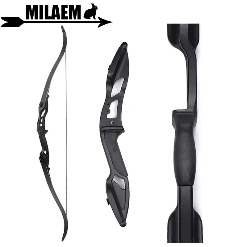 

1pc 56inch 30-50 lbs Archery Recurve Bow Takedown American Hunting Bow 17inch Bow Riser Right Hand Hunting Shooting Accessories