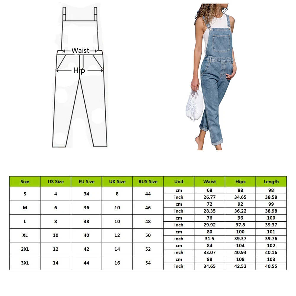CYSINCOS New Lady Blue Denim Overalls Jumpsuit Rompers Belted Hole Hollow Out Pocket Women Casual Fashion Female Pants Hot