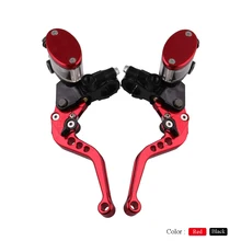 Гидравлический тормоз сцепления для мотоцикла, ручной тормоз 7/" 22 мм, Овальный масляный цилиндр, тормозной цилиндр с ЧПУ, Гидравлический тормозной цилиндр и рычаг сцепления