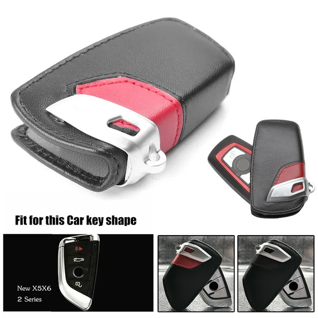 For BMW OEM Blade shape Real Carbon Key Fob Holder Bag Cover 2 Series New X5X6 For BMW OEM Blade shape Real Carbon Key Fob Holder Bag Cover 2 Series New X5X6